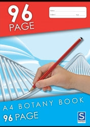 Botany Book Sovereign A4 8Mm Botany 96Pg