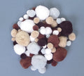 Pom Poms Animal Cols Pk50