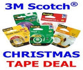 Tape Scotch Bonus Deal Xmas 2012 25% Saving