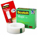 Tape Magic Scotch 19Mmx33M 1 Roll Boxed Bonus 6008 Glue Stick 8Gm