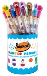 Pencil Scented Scentco Cylinder Of 40 Hb Pencils Asst Scents