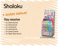 Mechanical Pencil Uni Shalaku 0.7Mm 4 Doz Display