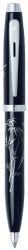 Pen Sheaffer Bp F/Ship Collection Gloss Black Bamboo Design