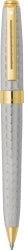 Pen Sheaffer Prelude Bp Silver Engraved Snake Skin Gold Trim